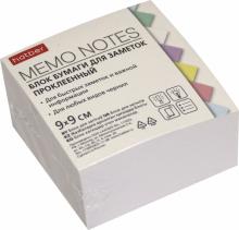 Блок д/заметок самок.9х9х4,5см Белый,PC_059404