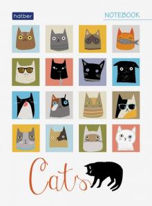 Зап.книжка 48л,А6,точеч,Забавные зверята,48ЗК6A9