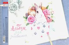 Альбом для рис.40л,спир,Нежная фантазия,40А4Всп