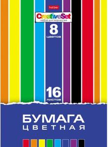 Бумага цв.двухст.16л,8цв,Creative Set,16Бц4_06556