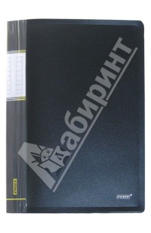 Папка A4 с 10 вкладышами черная (DB10AB-06)