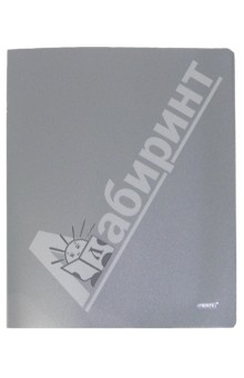 Папка A4 2 кольца серая (ERB 25-2-05)