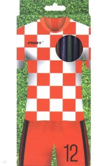 Карандаши 12цв Proff "Спорт 4" (03-6753)