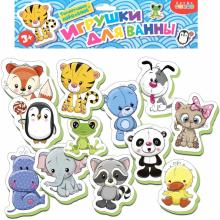 4010 Игрушки для ванной. Зверюшки-игрушки