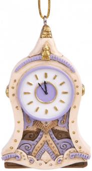 Подвесное украшение Часы Светлые 80307