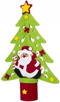 Украшение новогоднее Ёлка с Дедом Морозом 80142