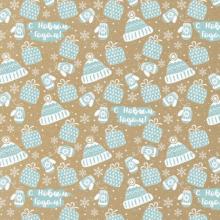 Бумага крафт Уютный праздник 80911