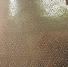 Бумага крафт Золотые елочки 81043