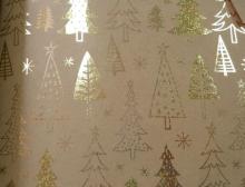 Бумага крафт Маленькие елочки 81048