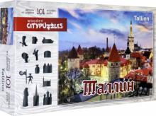 Фигурный деревянный пазл Citypuzzles Таллин