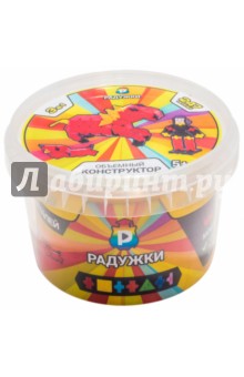Объемный конструктор 3-в-1:Лошадь, наездник, такса