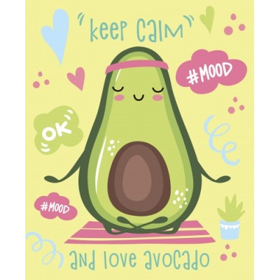 Блокнот позитивного настроения. Avocado mood