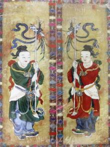 Комплект открытки Китайские картинки. (9 шт.)