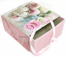 Коробка подар. Сердце-подвеска 18х18х9,5см (76865)
