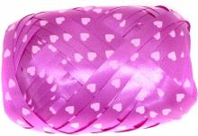 Лента 5ммх10м, кокон, розовый (76976)