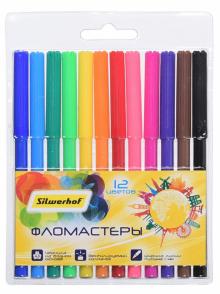 Фломастеры 12цв Солн.колл., 867222-12