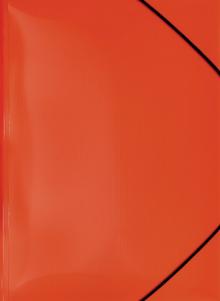 Папка на резинке DeLuxe красн. DL510RED