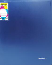 Папка A4 с 10 прозр.вклад. синяя Perlen, 292911-74