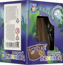 Пенек с раст. ленивцем 10.5*7*8cm, Т15945