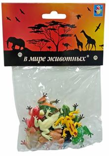В мире животных наб.игр.лягушек 12 шт