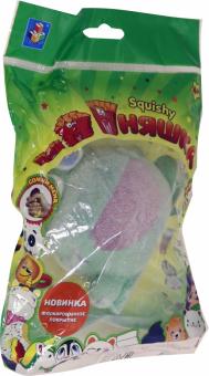 Мммняшка флок squishy лягушка 10х12см, Т16213