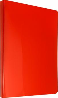 Папка 10 вклад. DeLuxe красн. DLV10RED