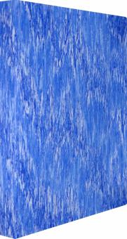 Папка на 2-х кольцах A4 пластик син, ML0827/2RBLUE