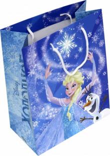 Пакет бумажный 17.8х22.9х9.8 Эльза и Олаф (81149)
