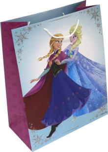 Пакет бумажный 26х32.4х12.7 Ледяные сестры (81155)