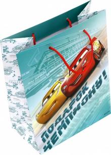 Пакет бумажный 17.8х22.9х9.8 Едем вместе (81166)