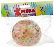 Жмяка шар макси с разноцв.шариками,Т17721
