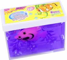 Слайм Тайм надувная мяшка Bubble Gum с рыбк и раст
