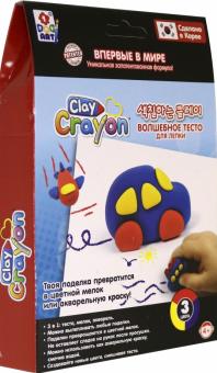 Clay Crayon Набор тесто-мелков "Машинка" (Т19008)