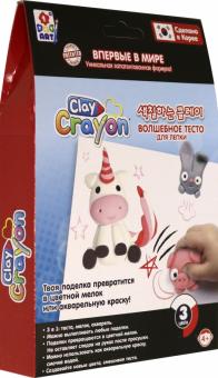 Clay Crayon Набор тесто-мелков "Единорог" (Т19013)