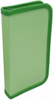 Пенал 1отд. 190х110х28 пластик зелен.,850959