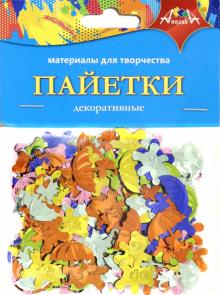 Декоративные пайетки Мишка и зонтик,С3573-05