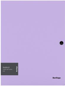Папка на кнопке А4 "Instinct", лаванда ANp_03507