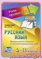 Русский язык. Правописание сложных и сложносокращенных слов. 5-11 кл