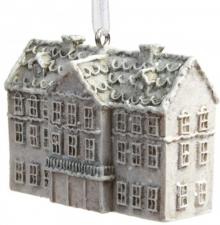 Подвесное украшение Домик с белой крышей (78148)