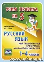 Русский язык. Имя прилагательное. Орфограммы. Морфологический разбор