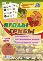 Игровой комплект "Ягоды. Грибы" Старшая группа