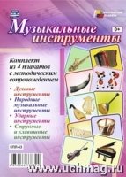 Комплект плакатов. Музыкальные инструменты