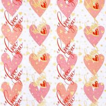 Бумага упаковочная Любовь (79723)