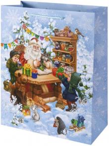 Пакет бумажный 33х45.7х10.2см Мастеская 80015