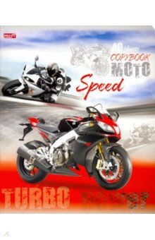 Тетрадь 40л,МОТОСТИЛЬ,ассортимент,40-1895