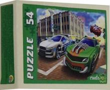 Puzzle-54 ГОРОДСКИЕ ГОНКИ ассортимент (П54-8516)
