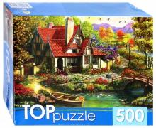 TOPpuzzle-500 ХТП500-4228 Домик у пруда