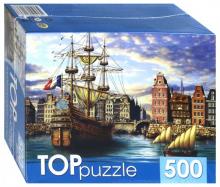 TOPpuzzle-500 ХТП500-4236 Корабли в старом порту