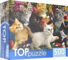 TOPpuzzle-500 ХТП500-6809 Игривые котята
