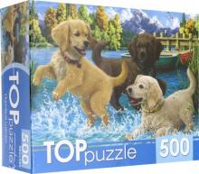 TOPpuzzle-500 ХТП500-6810 Игривые щенки